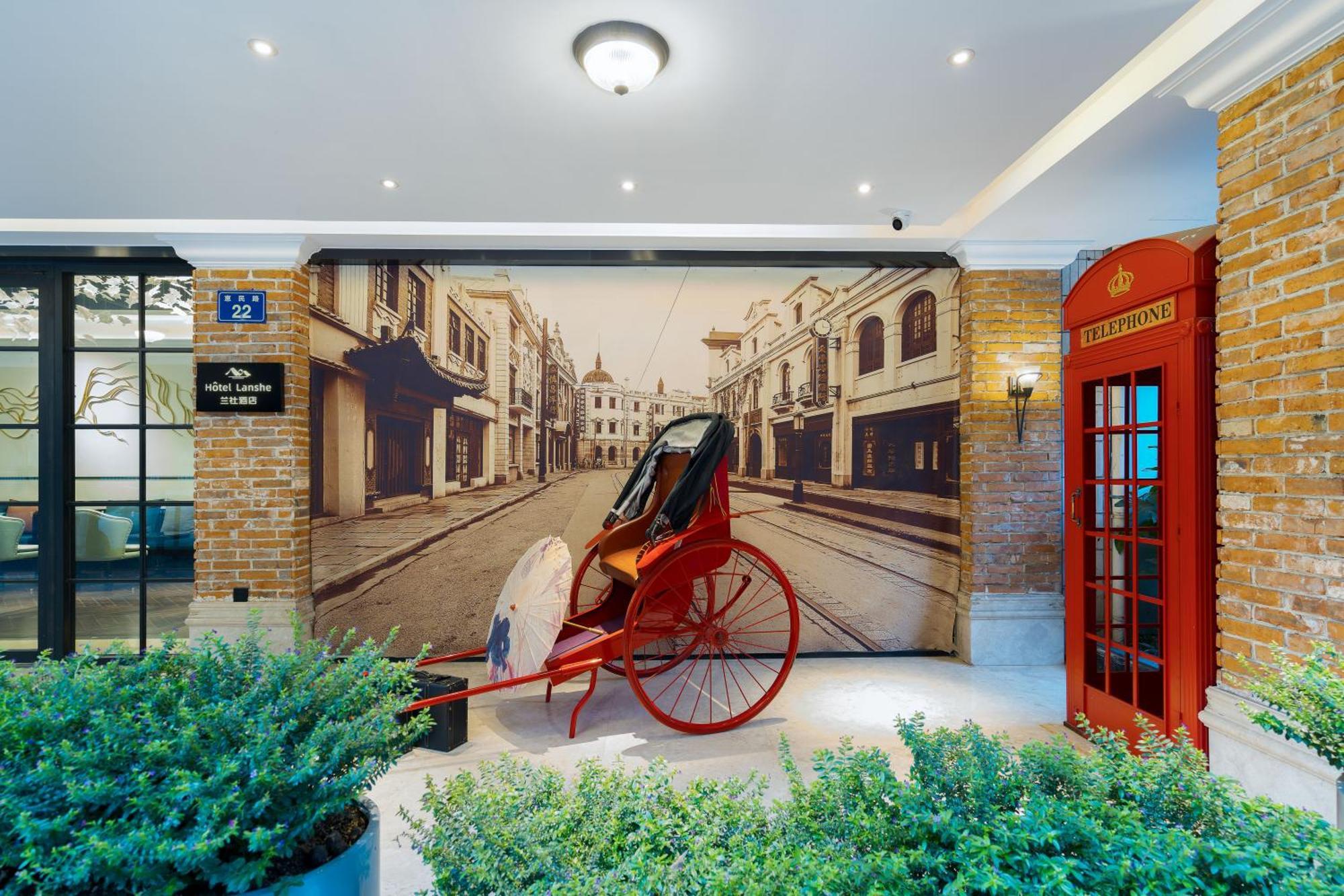 Hangzhou Lanshe Hotel Exterior foto
